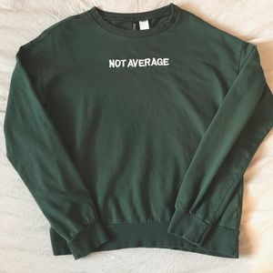 Not Average H&M long sleeve top